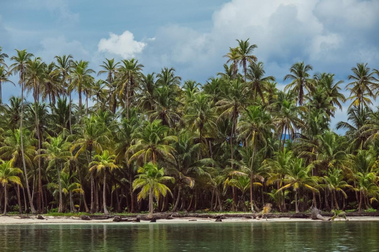 Sailingyacht in San Blas Isla Wichitupo Grande Exterior foto